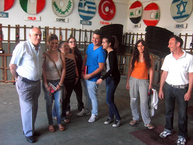 Comienzo del primer curso de asistentes técnicos en olivicultura en el Museo del Aceite de los Países Mediterráneos y Oleoteca, en Santa Cruz del Valle. 8 de junio.