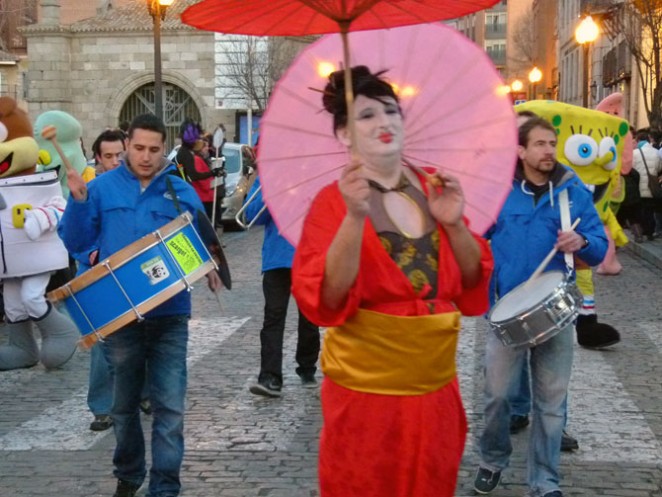 Carnaval de Ávila. Tercer premio individual. Gustiavo Adolfo Méndez; 'Geisha'.