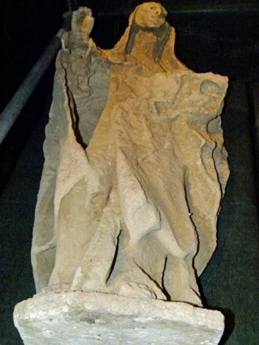 Escultura de Santa Teresa.