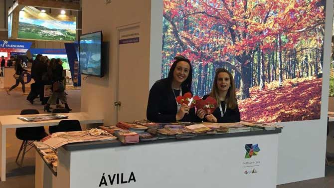 Expositor de Ávila en Fitur.