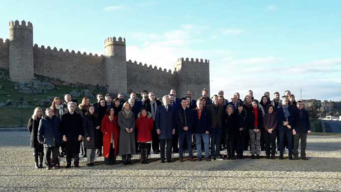 Directores de las oficinas de Turismo de España en el mundo, en la reunión Prefitur.