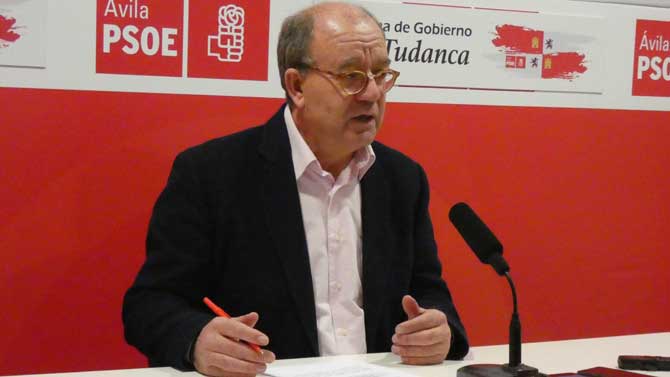 Jesús Caro en rueda de prensa.