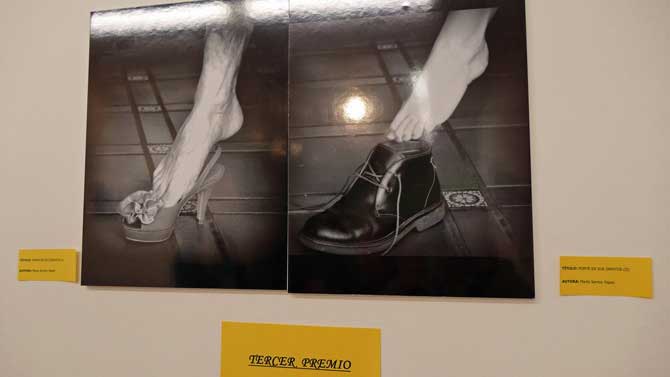 Imagen de Marta Santos premiada en 2015.