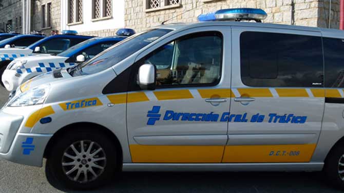 Vehículo de atestados de la Policia Local.