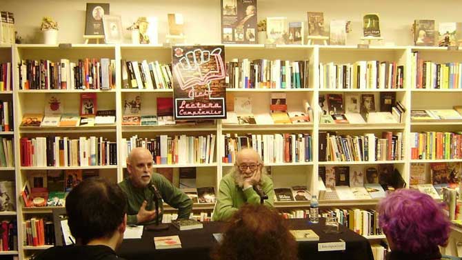 Andrés Sorel (derecha).