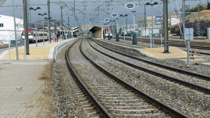 Estación ferroviaria de Ávila.