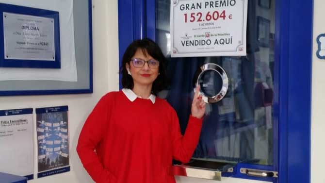 Elena Martín, responsable de la Administración número 4 de Ávila.