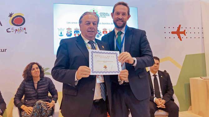 Bonilla de la Sierra recibe la acreditación de Los Pueblos más Bonito de España.