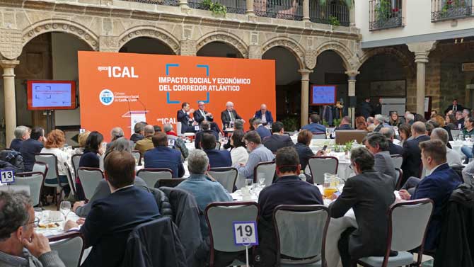 Jornada sobre el Corredor Atlántico del CES en Ávila.