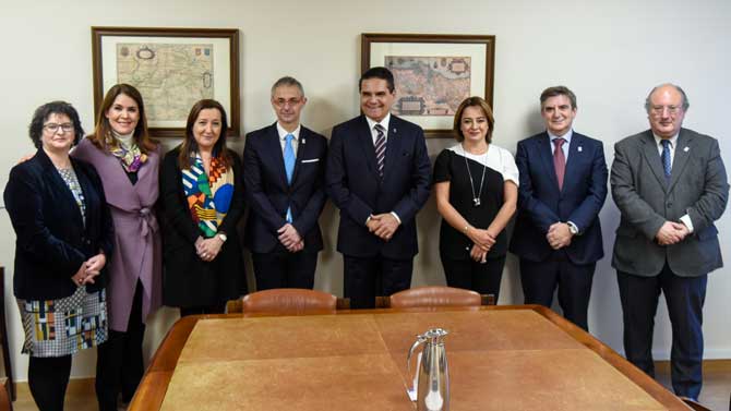 Delegación de Michoacán en la Universidad de Salamanca.