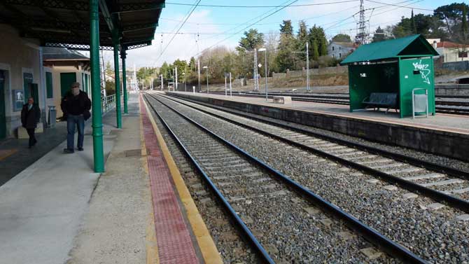 Estación de Navalperal de Pinares.