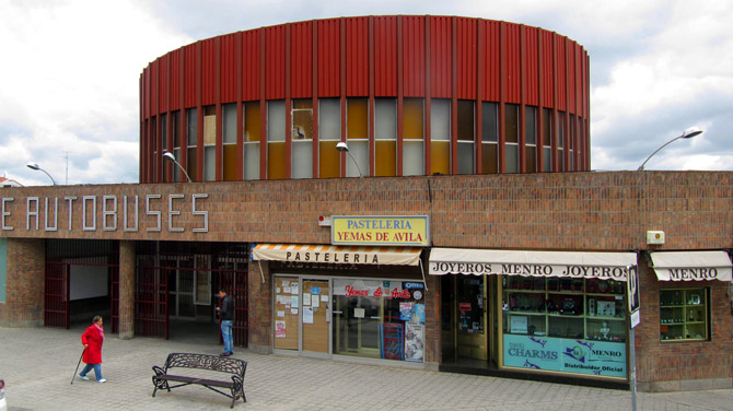 Antigua estación de autobuses.