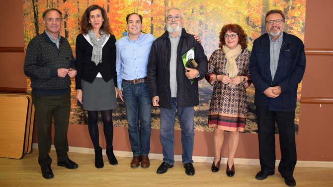 Juan Garc&iacute;a Yuste, Bego&ntilde;a Tens, Juan Carlos Rodr&iacute;guez, Carlos Canelo y Carmen Sa&eacute;z y Tom&aacute;s Santamar&iacute;a.