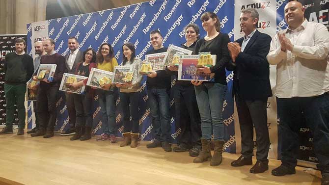 Entrega de premios del Torneo de Puzzles Ciudad de Ávila.