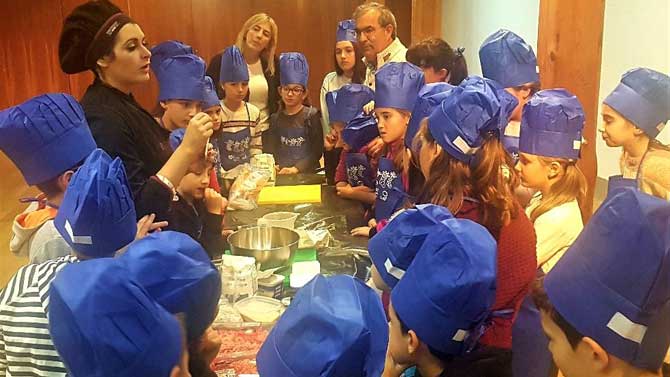 Taller de Cocina Minichef en el Episcopio.