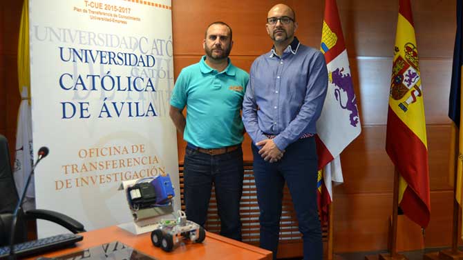 Promotores del prototipo Baby Calm.