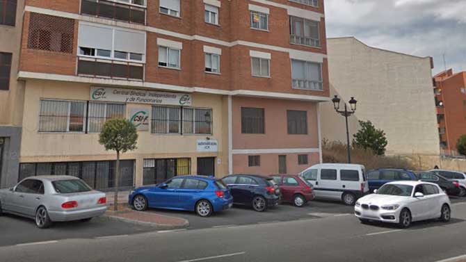 Sede de CSIF en la calle Hornos Caleros.