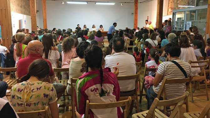 Imagen de archivo de una presentación en el Episcopio.