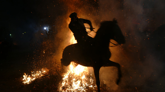 Las Luminarias en San Bartolom&eacute; de Pinares.