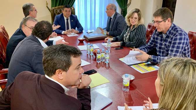 El director de Calidad Ambiental, en la Diputación.