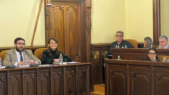Pleno de enero en el Ayuntamiento de Ávila.