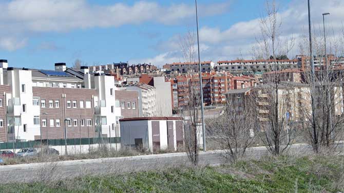 Viviendas en el Barrio de la Universidad.