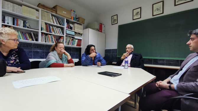 Reunión de Ciudadanos con la Asociación de Vecinos Arturo Duperier.