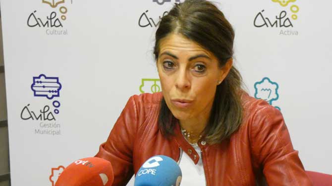 Yolanda Vázquez, portavoz del PSOE.