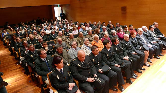 Imagen de archivo de un acto de aniversario de la Polic&iacute;a.