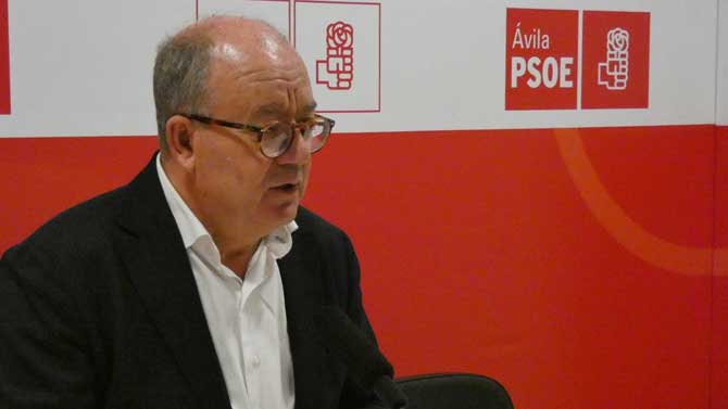 Jesús Caro en rueda de prensa.