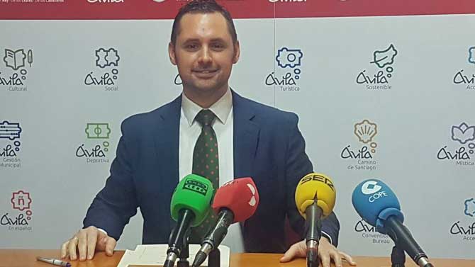 José Ramón Budiño tras la Junta de Gobierno Local.