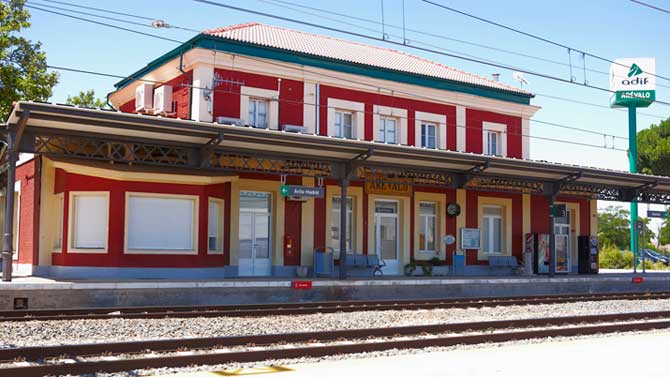 Estación de Arévalo.