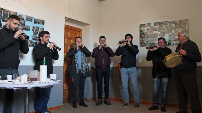 Fiesta de la matanza en Vega de Santa María.