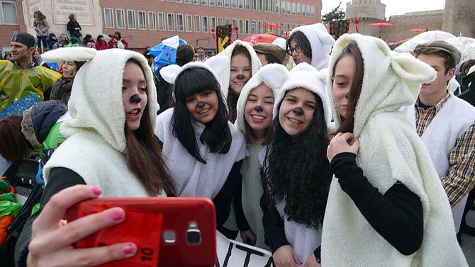 Imagen de archivo del Carnaval de Ávila.