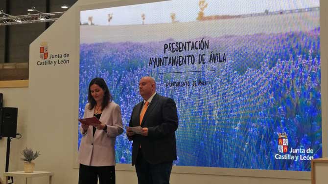 Presentación del Ayuntamiento de Ávila en FITUR.