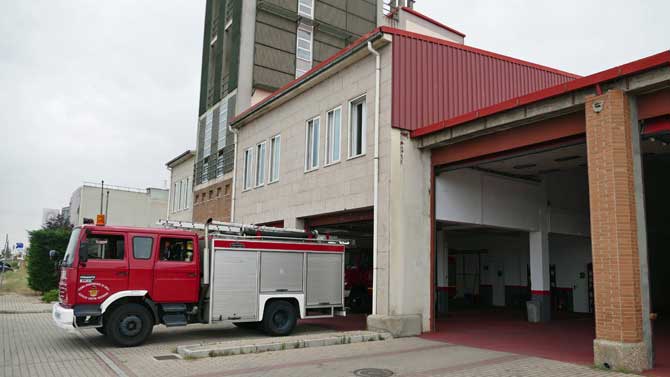 Parque de Bomberos de Ávila.