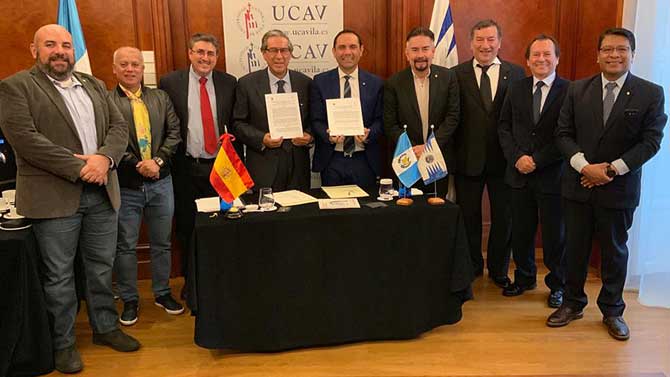 Convenio entre la UCAV y la USAC de Guatemala.