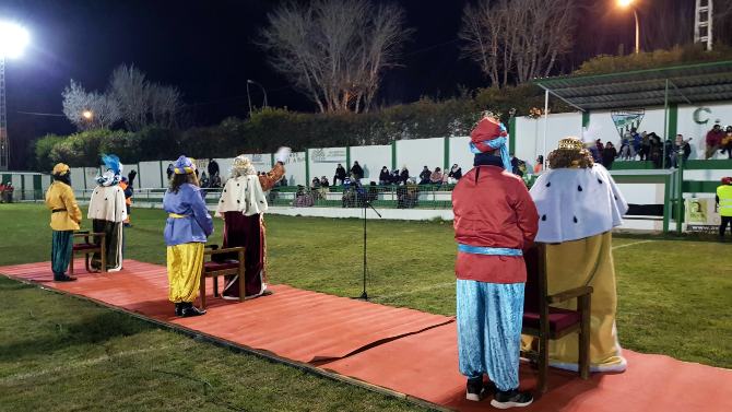 Los Reyes Magos en Cebreros.