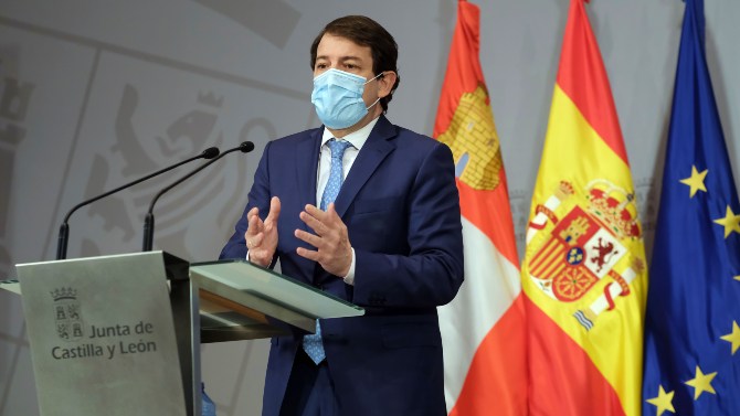 Alfonso Fernández Mañueco, presidente de Castilla y León.