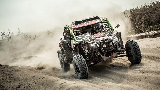 Vehículo de Oriol Vidal en el Dakar.