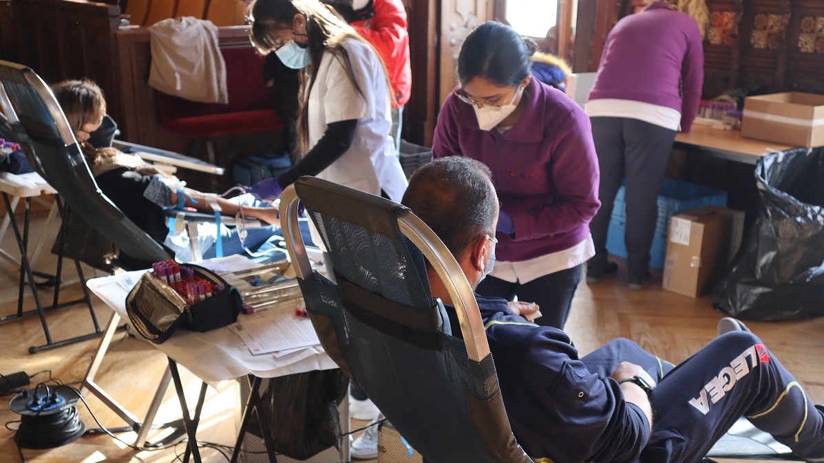 El Ayuntamiento de Ávila se convierte en un punto de donación de sangre