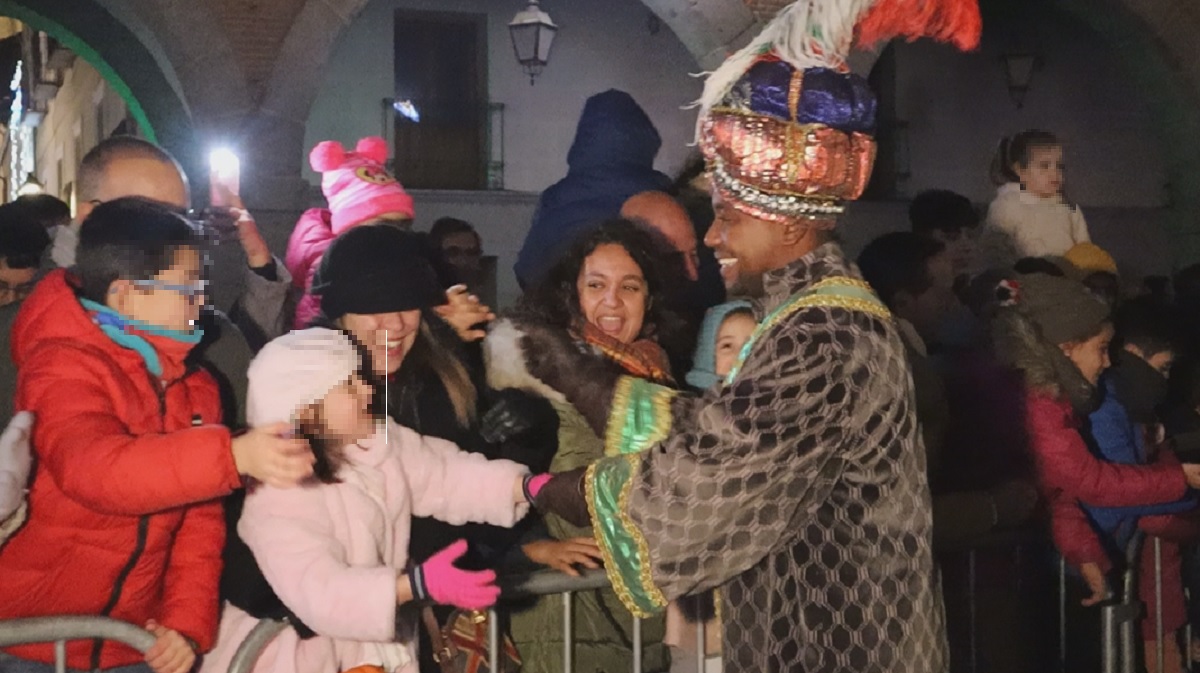 Cabalgata de Reyes en Ávila.