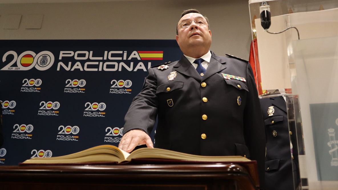 Ángel Díaz Arias, comisario de la jefatura provincial de Ávila