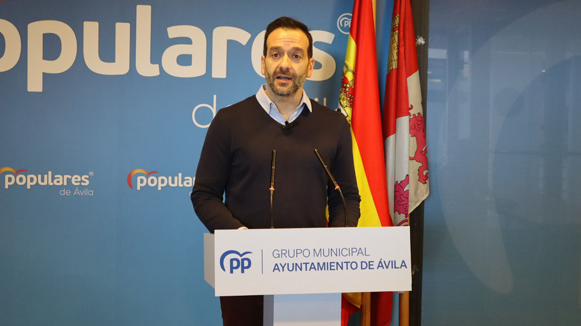 Jorge Pato, portavoz del PP en el Ayuntamiento de Ávila