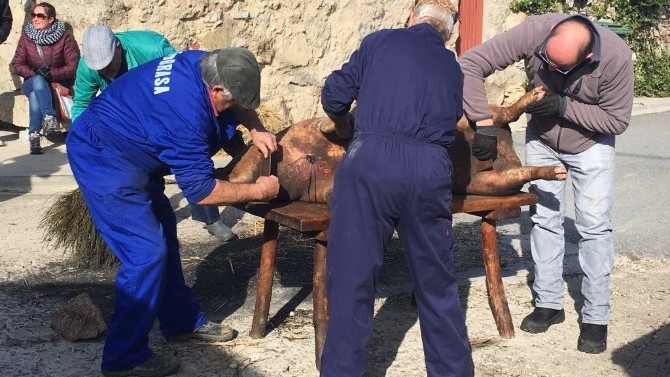 Imagen de archivo de la matanza en Martiherrero.