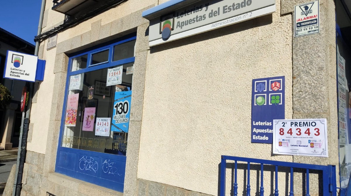 Administración de lotería número 2 de Piedrahíta.