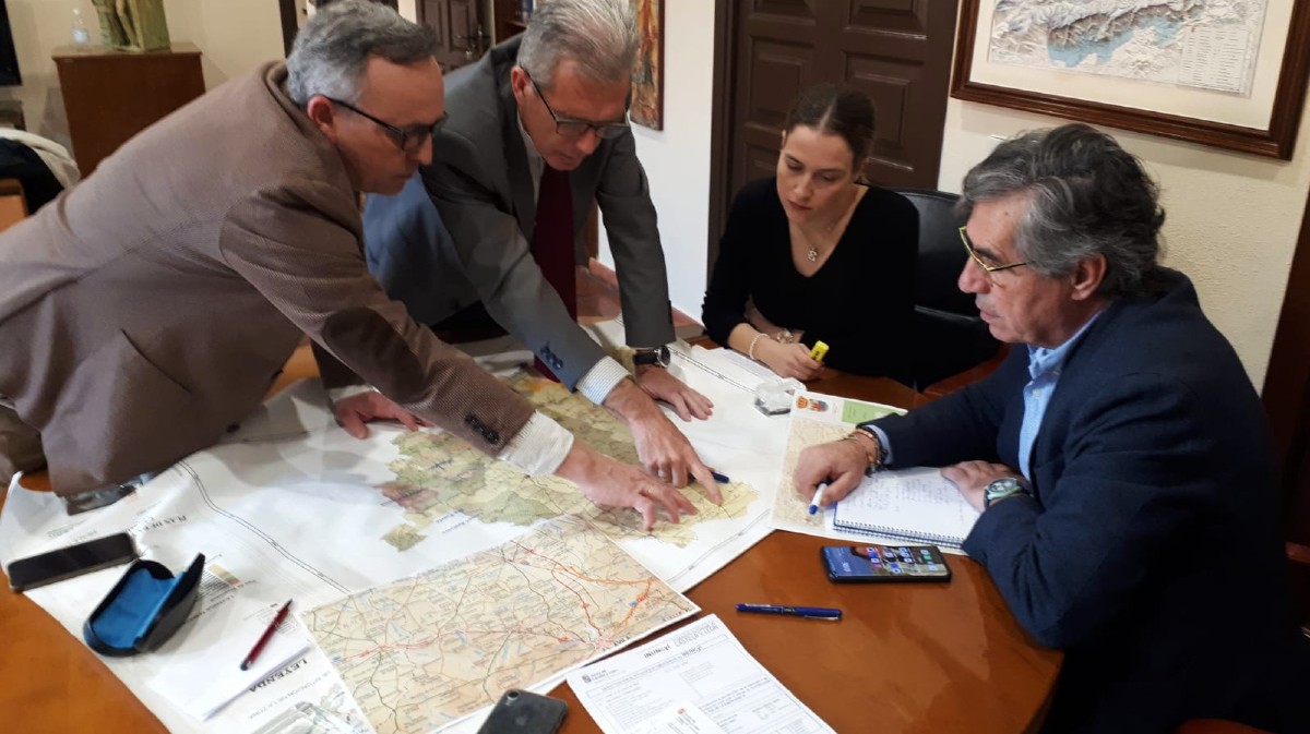 Seguimiento de los efectos de la borrasca Juan en la Delegación Territorial de la Junta en Ávila.