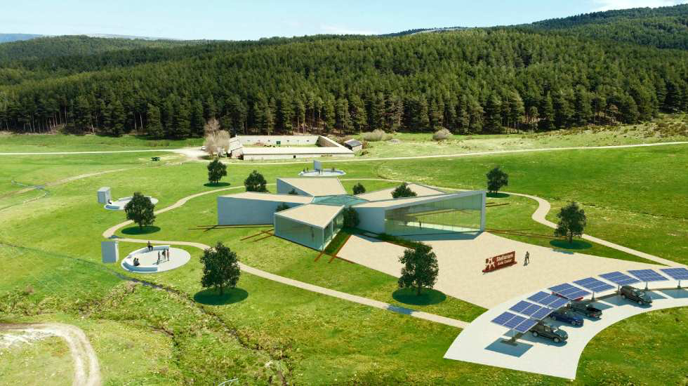 Proyecto tellarium, en el puerto de El Pico