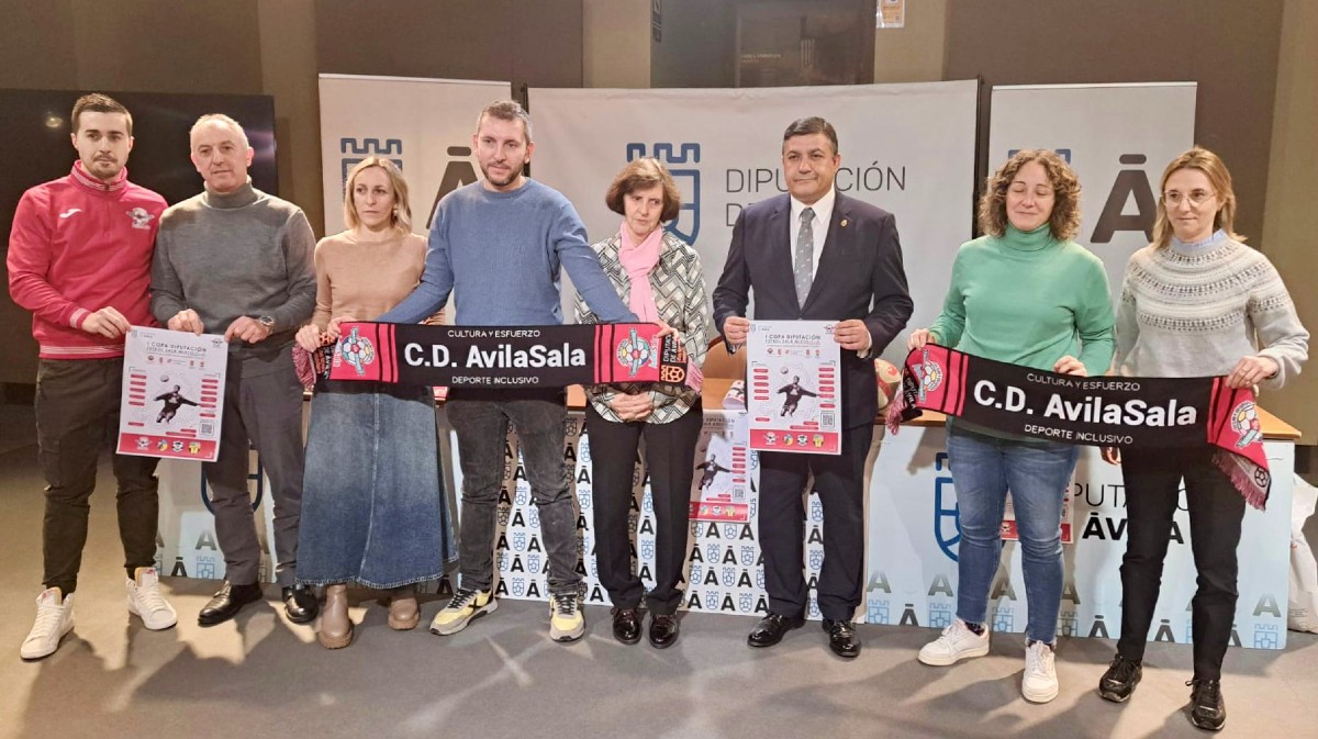 Presentación de la Copa Diputación Fútbol Sala Mixto.