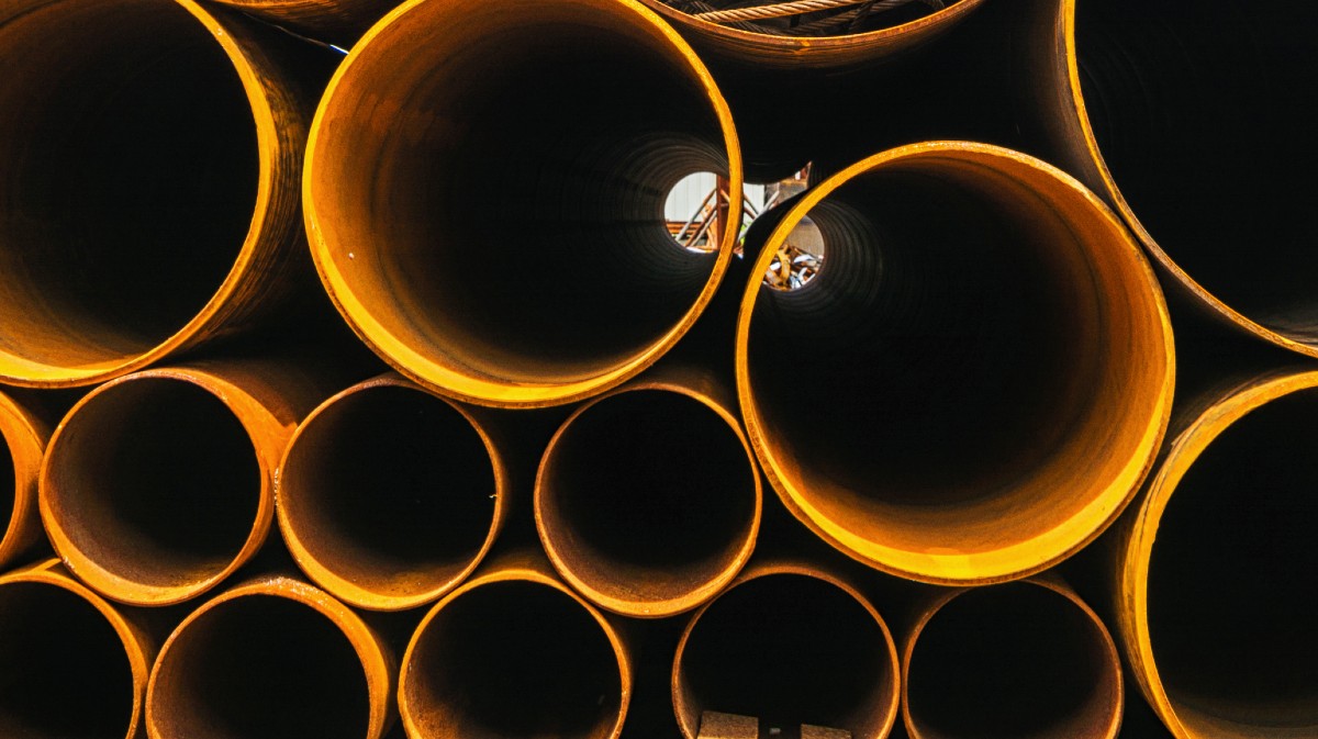 Imagen de archivo de obras de abastecimiento.